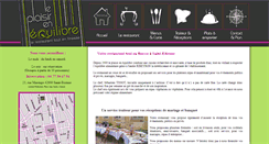 Desktop Screenshot of leplaisirenequilibre.com